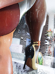 The hard cock once again stretching her tight hole around it - No Justice is Wicked Chapter Two by Nox